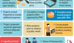 白皮书机构发现，印度政府资助腐败关系，以吸走项目资金