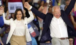 莫恩茅斯大学公布的民意调查结果显示，副总统卡玛拉·哈里斯的竞选势头迅猛。它找到了一个im民主党人的支持率大幅上升，从46%上升到85%。