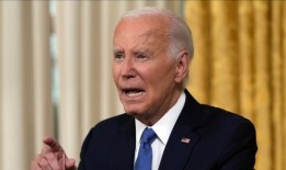 拜登说，“选择权在你们，美国人民手中”，同时表示他不会寻求连任