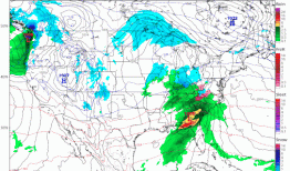 天气预报员对冬季风暴的强度和时间进行了评估