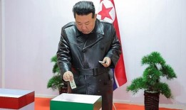 朝鲜几十年来首次在地方选举中出现反对投票;99.63%的选民投票率记录在案