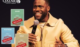 凯文·哈特多哈演出的金、银、白金票全部售罄