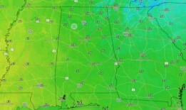 寒冷席卷亚拉巴马州;但可能会有几场风暴