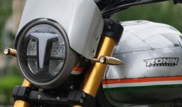 TVS Ronin Parakram：在图片中