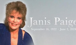 睡衣游戏明星Janis Paige去世，享年101岁