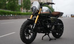 TVS Ronin Parakram：在图片中