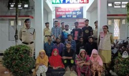 又有11名孟加拉国国民因非法进入印度而被扣押在特里普拉邦