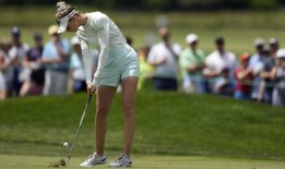 状态良好的科达在美国女子公开赛上警惕“野兽”