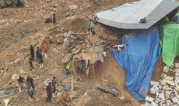 印度尼西亚山体滑坡幸存者讲述逃离泥浆的故事