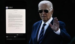 拜登说，“选择权在你们，美国人民手中”，同时表示他不会寻求连任