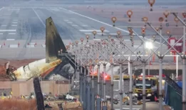 为什么在韩国坠机机场跑道附近有一堵墙？