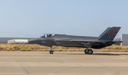 海军陆战队第二架F35-C舰载机进入作战状态