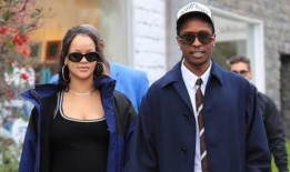 蕾哈娜和A$AP Rocky在生第二个孩子之前出去买婴儿用品