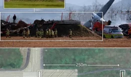 为什么在韩国坠机机场跑道附近有一堵墙？