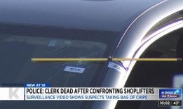 德克萨斯州一家便利店的工作人员在追赶偷薯片的小偷时被枪杀